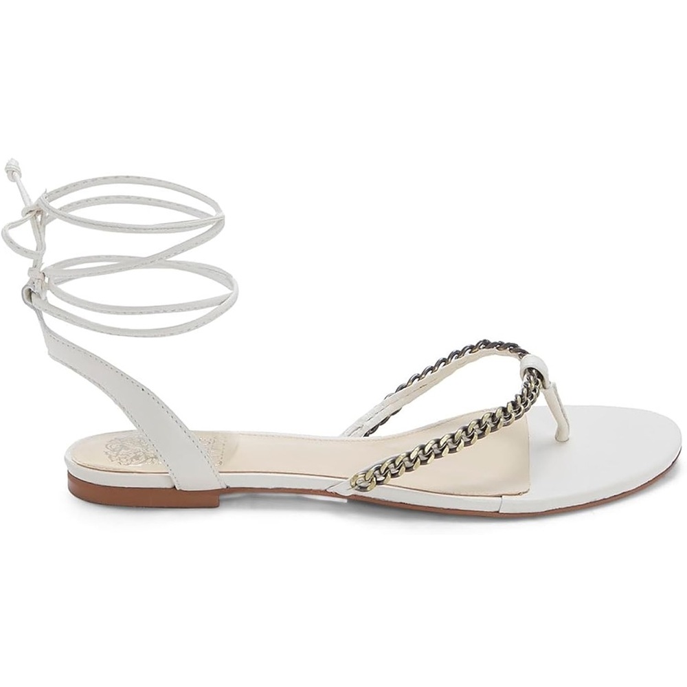 Vince Camuto white sandals